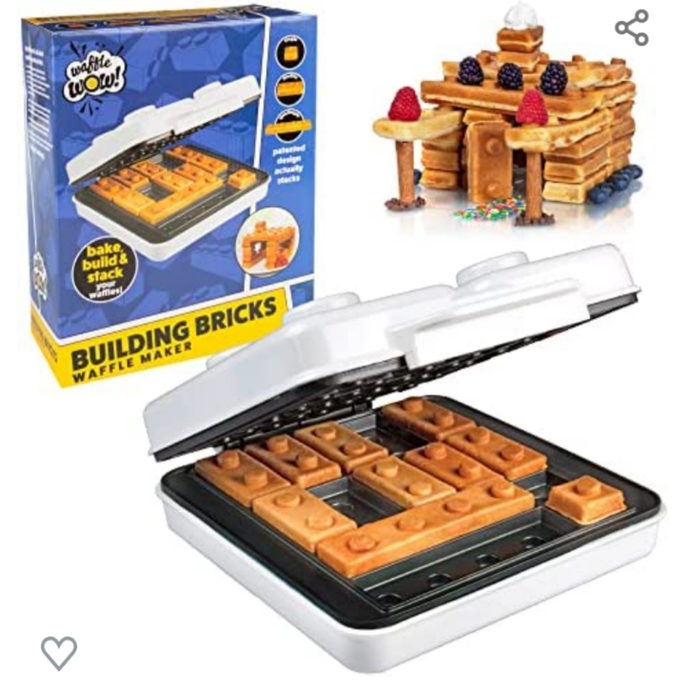 Building block waffle maker new in box